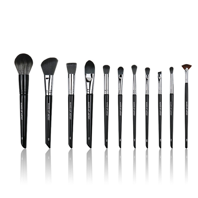 Professinal Makeup Brush Set For full face makeup setting black color
