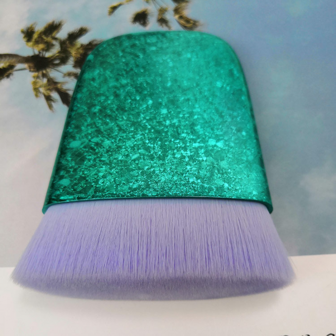 Multifunction Kabuki Brush Powder Brush Plastic Handle Beauty Single Foundation(图1)