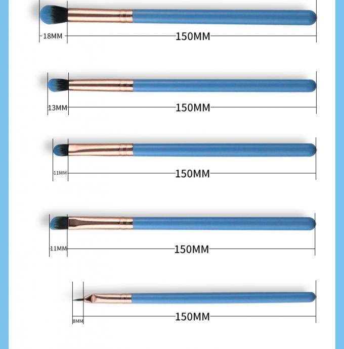 Perfect Soft Synthetic Makeup Brush Set 10Pcs Bristles Wooden Handle Contour(图3)