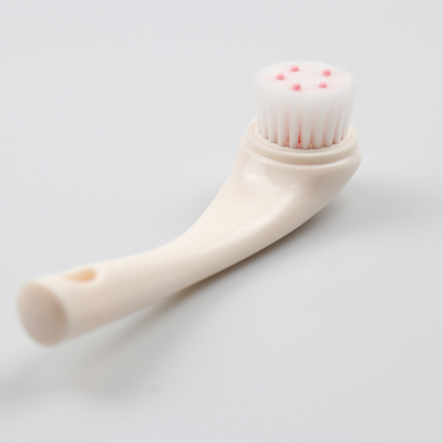 Integrated facial cleansing brush